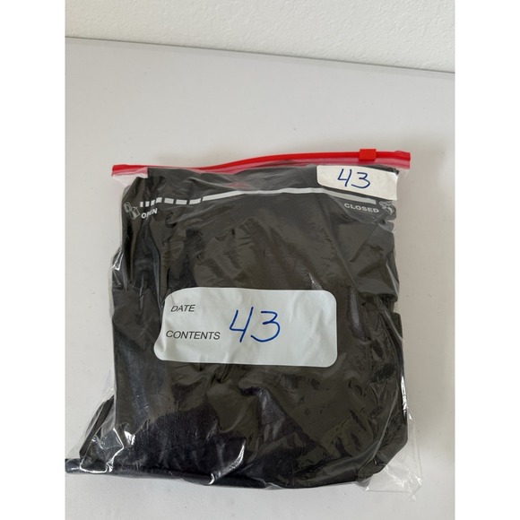 Made in Italy Women's M Black Tiered Maxi Faux Leather Skirt Boho Ruffle Overlay - Picture 6 of 6